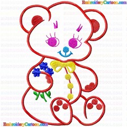 Teddy 40 Embroidery Design