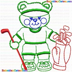 Teddy 41 Embroidery Design