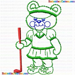 Teddy 42 Embroidery Design