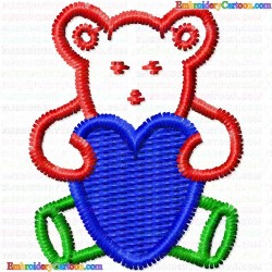 Teddy 45 Embroidery Design