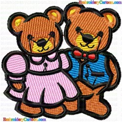 Teddy 5 Embroidery Design