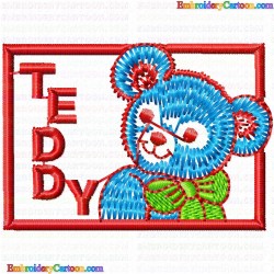 Teddy 66 Embroidery Design