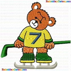 Teddy 73 Embroidery Design