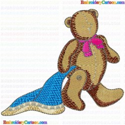 Teddy 8 Embroidery Design