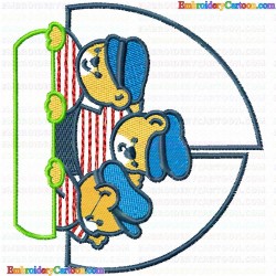 Teddy 93 Embroidery Design