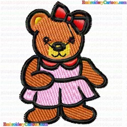 Teddy 9 Embroidery Design