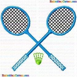 Tennis 25 Embroidery Design