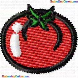 Tomato 12 Embroidery Design