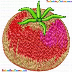 Tomato 4 Embroidery Design