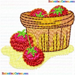 Tomato 5 Embroidery Design