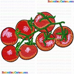 Tomato 7 Embroidery Design