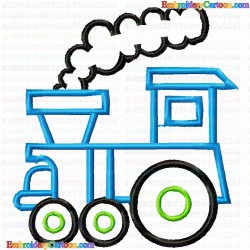 Trains 19 Embroidery Design