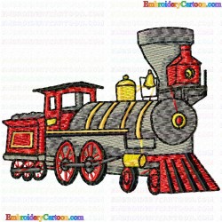 Trains 27 Embroidery Design