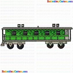 Trains 28 Embroidery Design