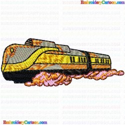 Trains 43 Embroidery Design