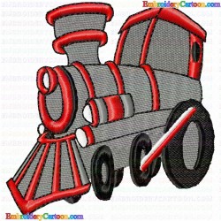 Trains 46 Embroidery Design