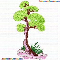 Trees 10 Embroidery Design