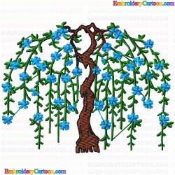 Trees 11 Embroidery Design