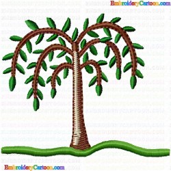 Trees 13 Embroidery Design