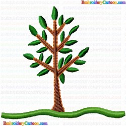 Trees 15 Embroidery Design