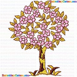 Trees 4 Embroidery Design