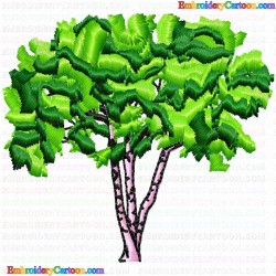 Trees 50 Embroidery Design