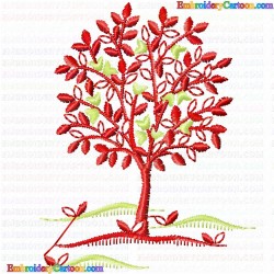 Trees 5 Embroidery Design