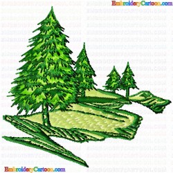 Trees 62 Embroidery Design