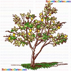 Trees 65 Embroidery Design