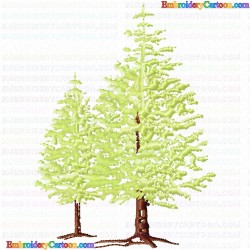 Trees 66 Embroidery Design