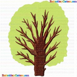 Trees 70 Embroidery Design