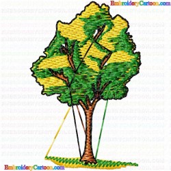 Trees 78 Embroidery Design