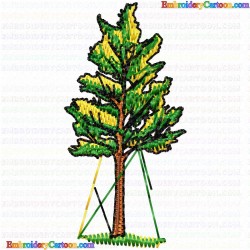 Trees 79 Embroidery Design