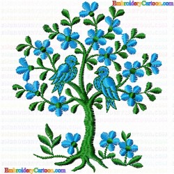 Trees 87 Embroidery Design