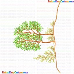 Trees 8 Embroidery Design