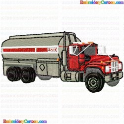 Truck 57 Embroidery Design