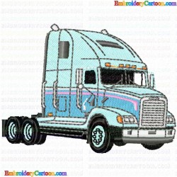 Truck 75 Embroidery Design