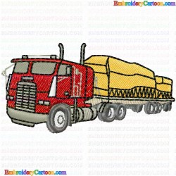 Truck 87 Embroidery Design