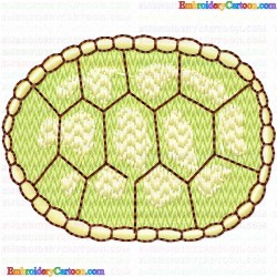 Turtle 16 Embroidery Design