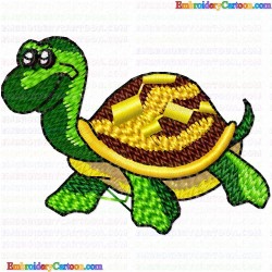 Turtle 20 Embroidery Design