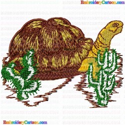 Turtle 24 Embroidery Design