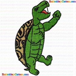 Turtle 28 Embroidery Design