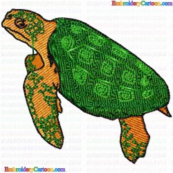 Turtle 29 Embroidery Design