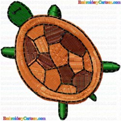 Turtle 34 Embroidery Design