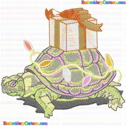 Turtle 35 Embroidery Design