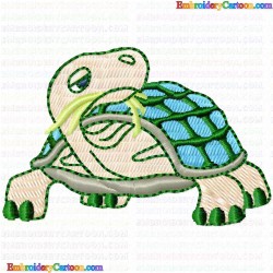 Turtle 38 Embroidery Design