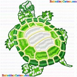 Turtle 39 Embroidery Design