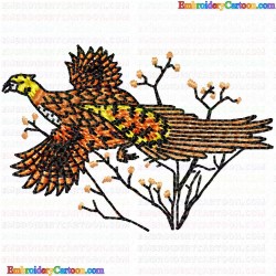 Various Birds 29 Embroidery Design