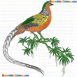 Various Birds 35 Embroidery Design