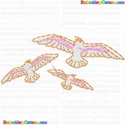 Various Birds 47 Embroidery Design